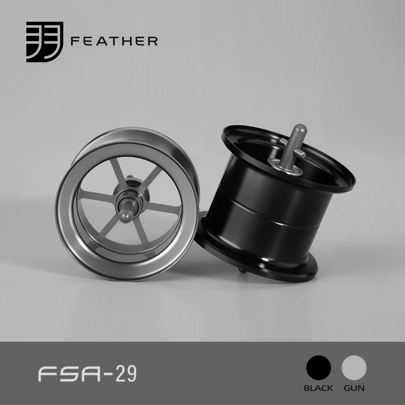 Fluorocarbon Line - FEATHER Modifiye Balıkçılık Makarası CQBFS DK100