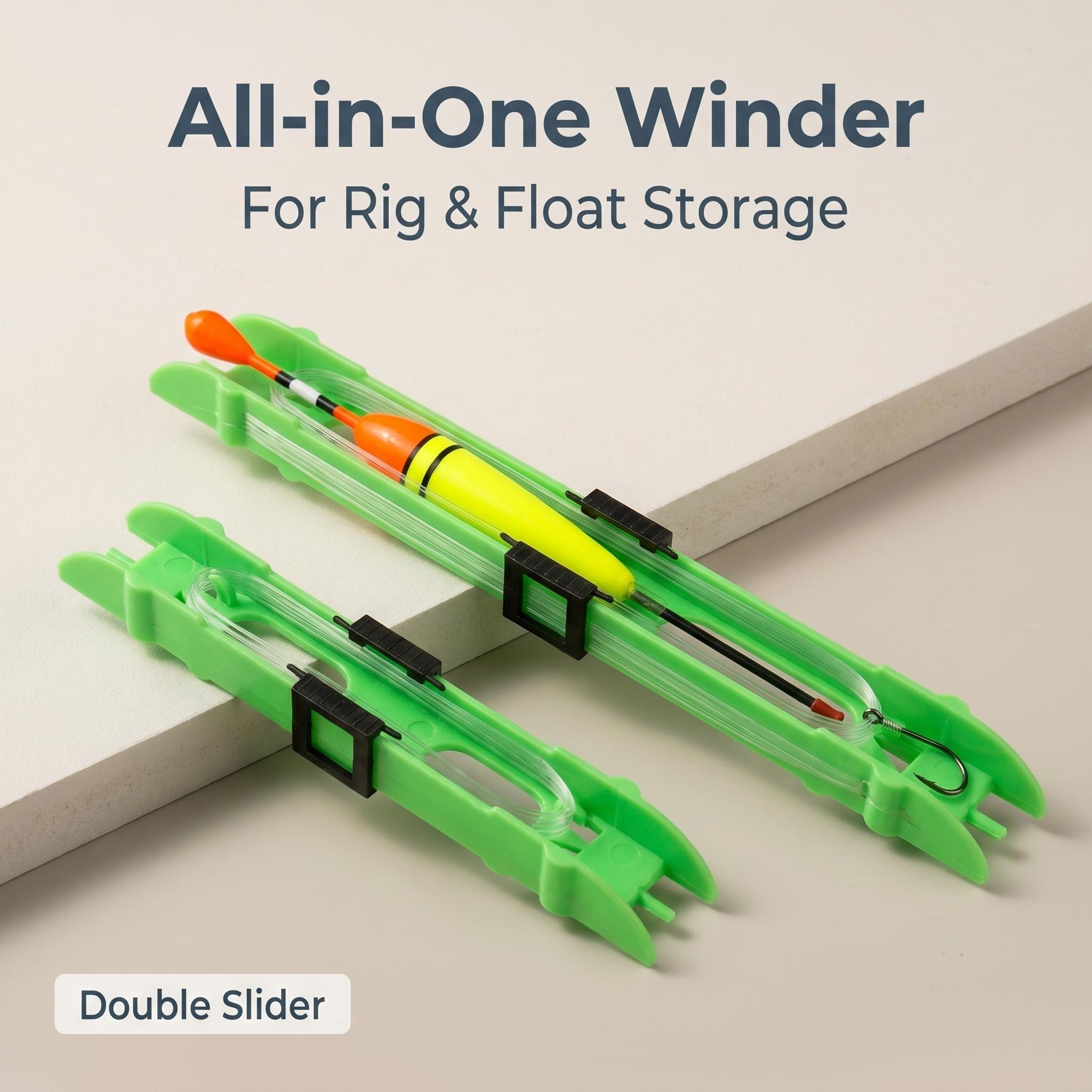 Fishing Line Winder - HIRISI 10 Adet Çift Kaydırmalı Olta