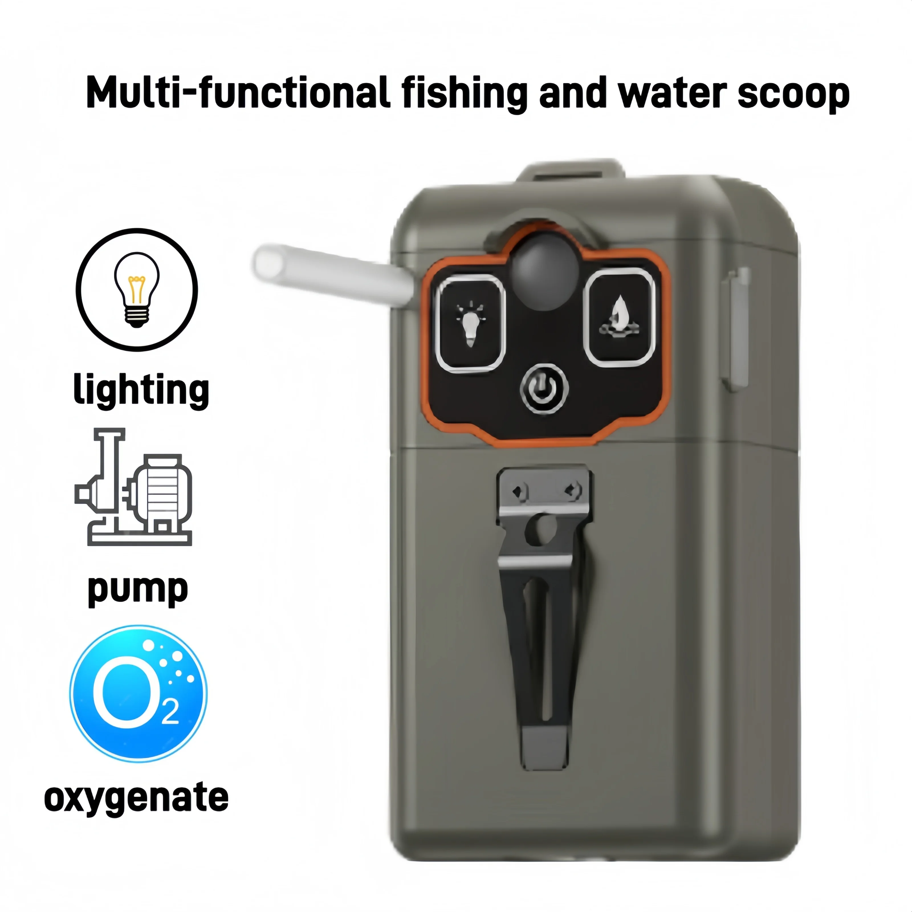 Fishing Line Dispenser - Taşınabilir Elektrikli Su Transfer Pompası USB