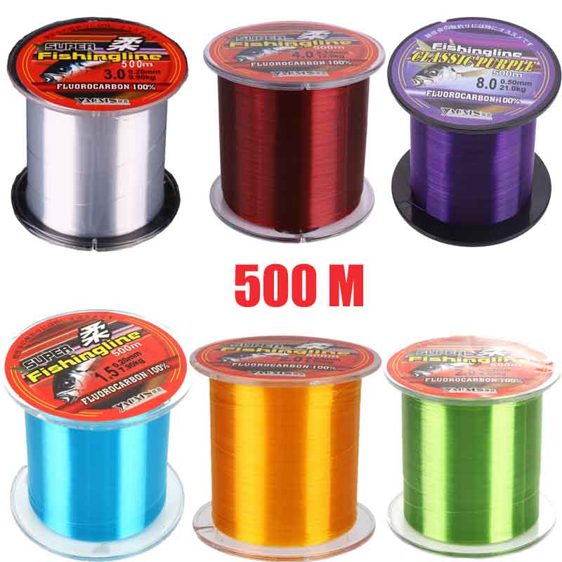 Fluorocarbon Line - 1 adet 500 M olta Süper