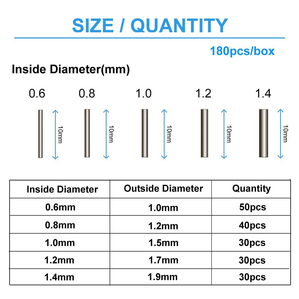 180 adet/kutu 0.6mm-1.4mm bakı - Fishing Line Box incelemesi ve fiyatı