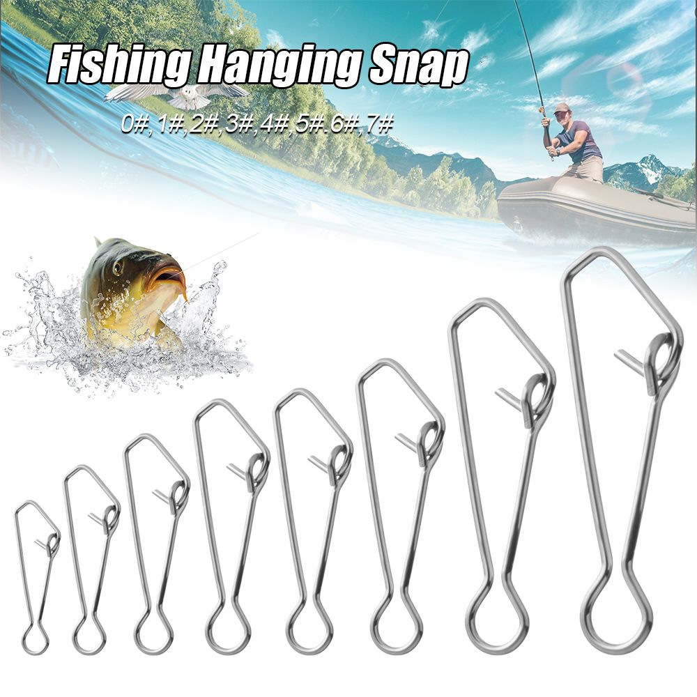 50 adet/paket hızlı klip kilit - Saltwater Line incelemesi ve fiyatı