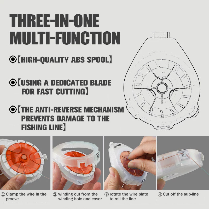 ZUKIBO Karbon Hattı Kutusu Çok - Fishing Line Box incelemesi ve fiyatı