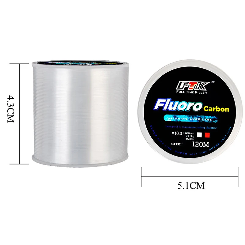 120M olta 0.14mm-0.6mm Floroka - Fluorocarbon Line incelemesi ve fiyatı