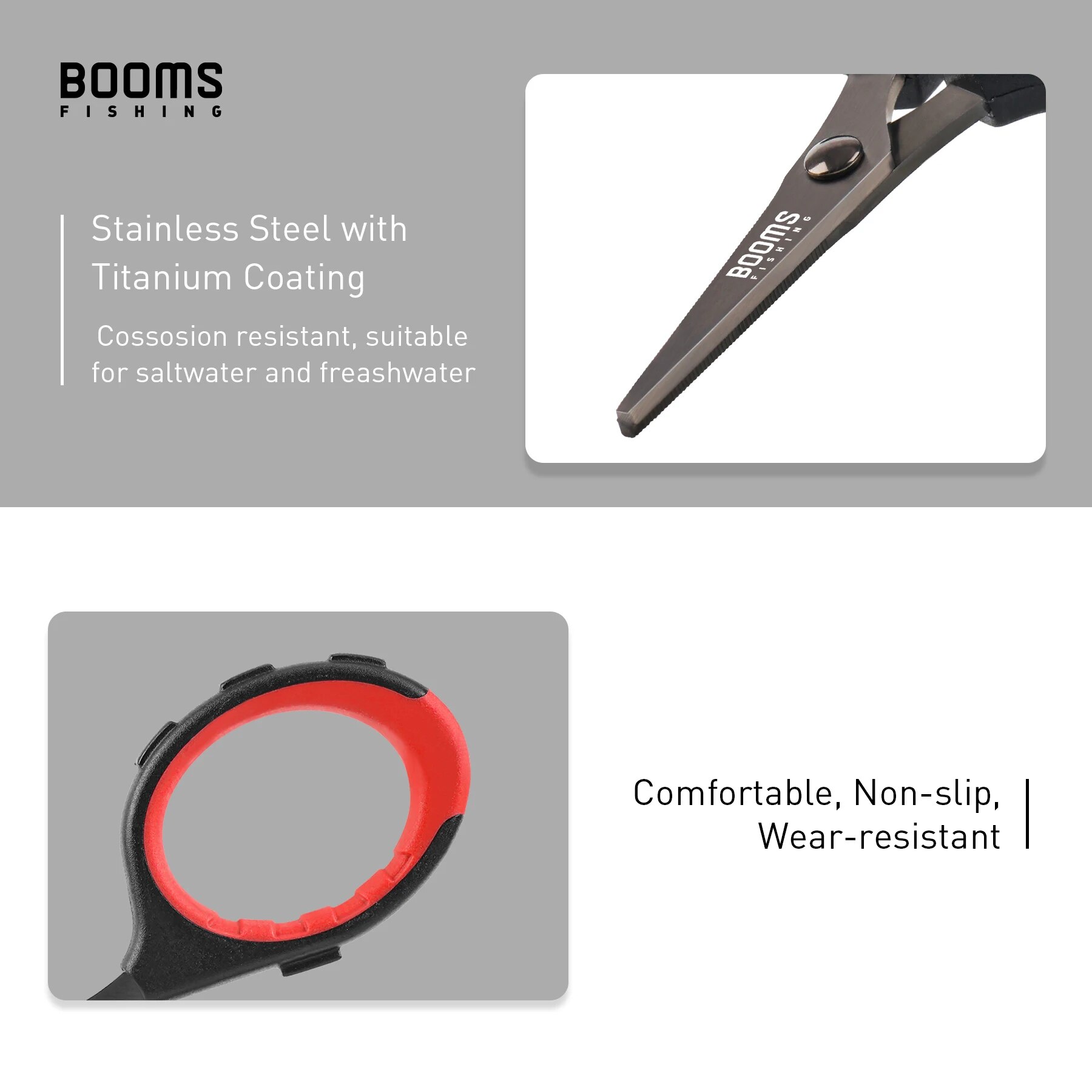 Booms balıkçılık S05 örgü tel  - Fishing Line Cutter incelemesi ve fiyatı