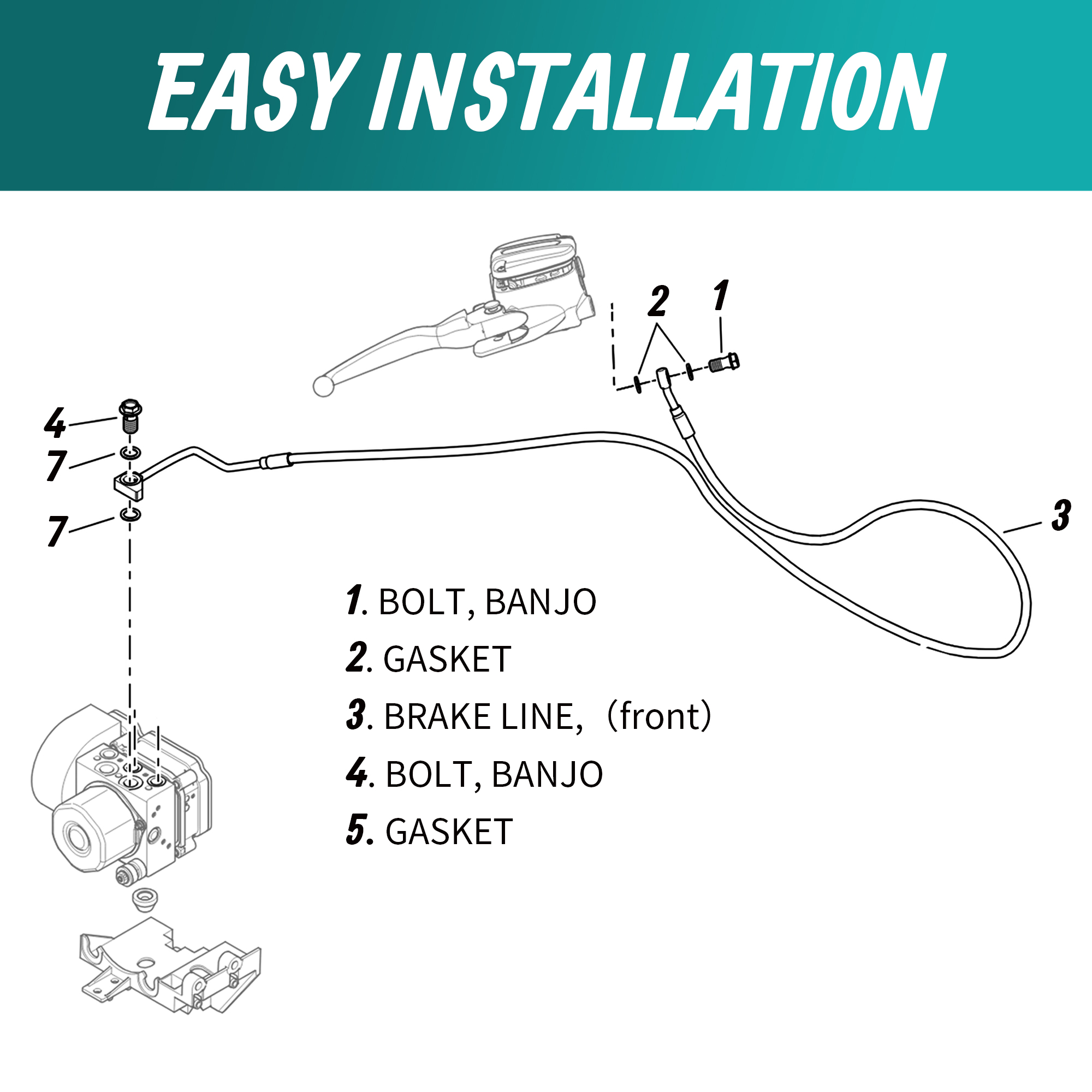 Harley 2014 ve Sonrası Touring - Braided Line incelemesi ve fiyatı