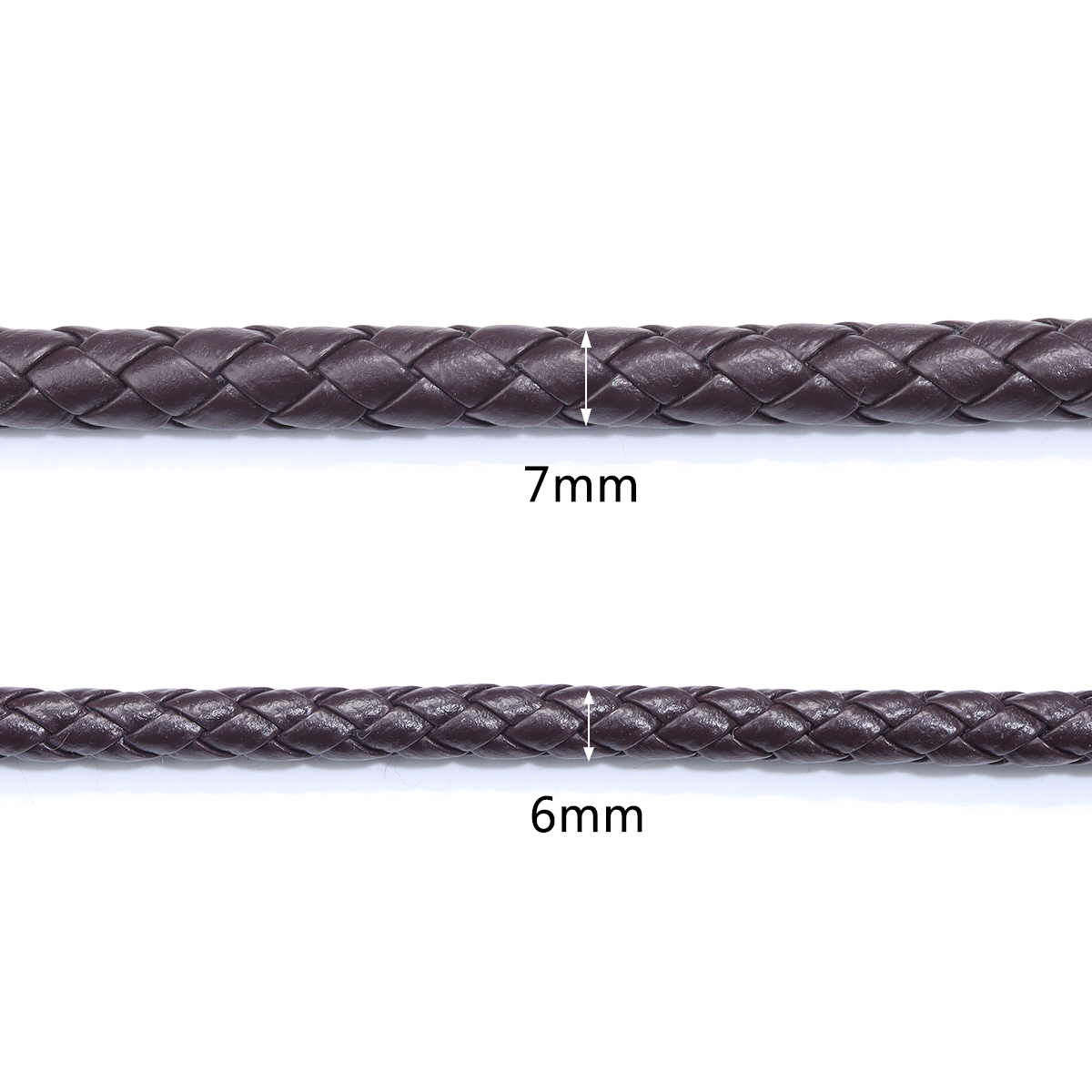 5 yards/lot 6/7mm örgülü deri  - Braided Line incelemesi ve fiyatı